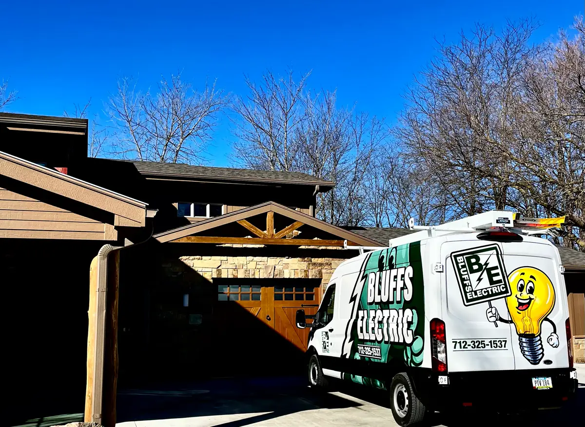 EV charger installation service in Council Bluffs, Iowa